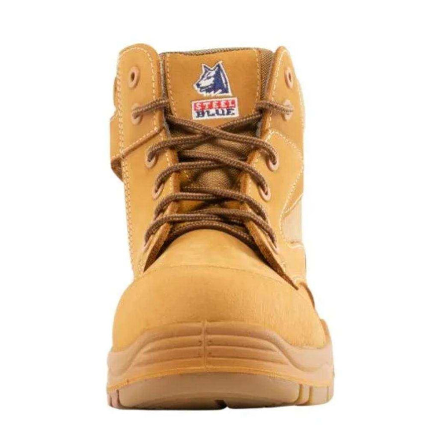 Parkes Zip: Composite Work Boots 317538 Zip Up Boots Steel Blue