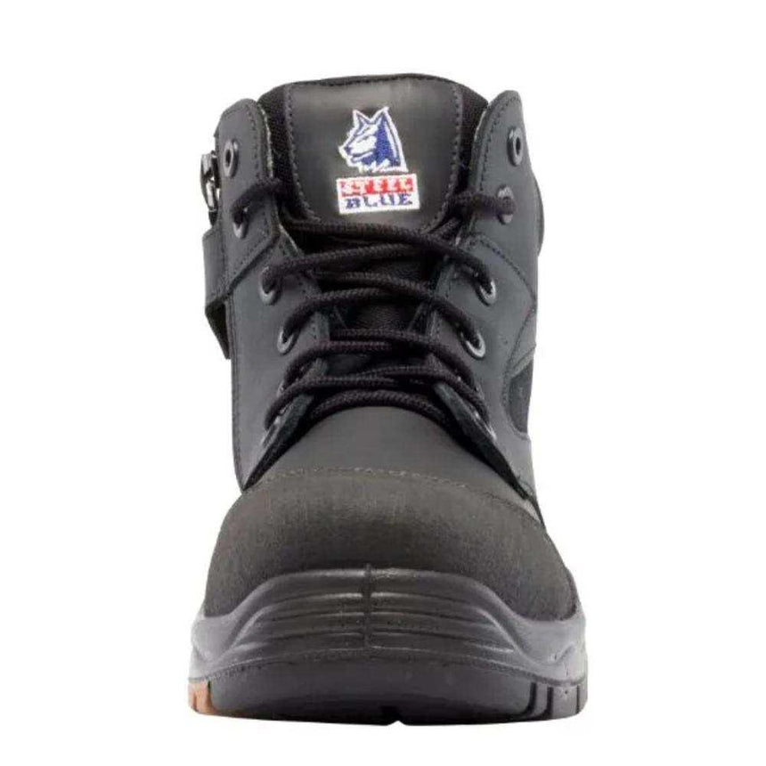 Parkes Zip: Composite Work Boots 317538 Zip Up Boots Steel Blue