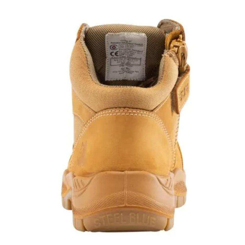 Parkes Zip: Composite Work Boots 317538 Zip Up Boots Steel Blue