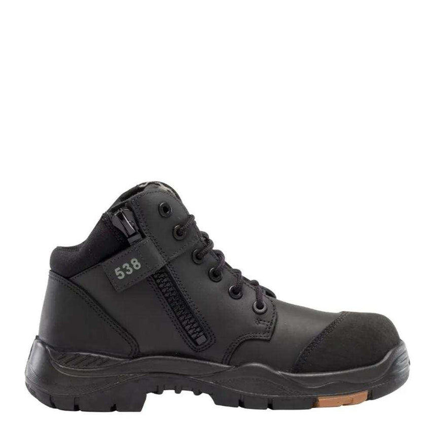 Parkes Zip: Composite Work Boots 317538 Zip Up Boots Steel Blue