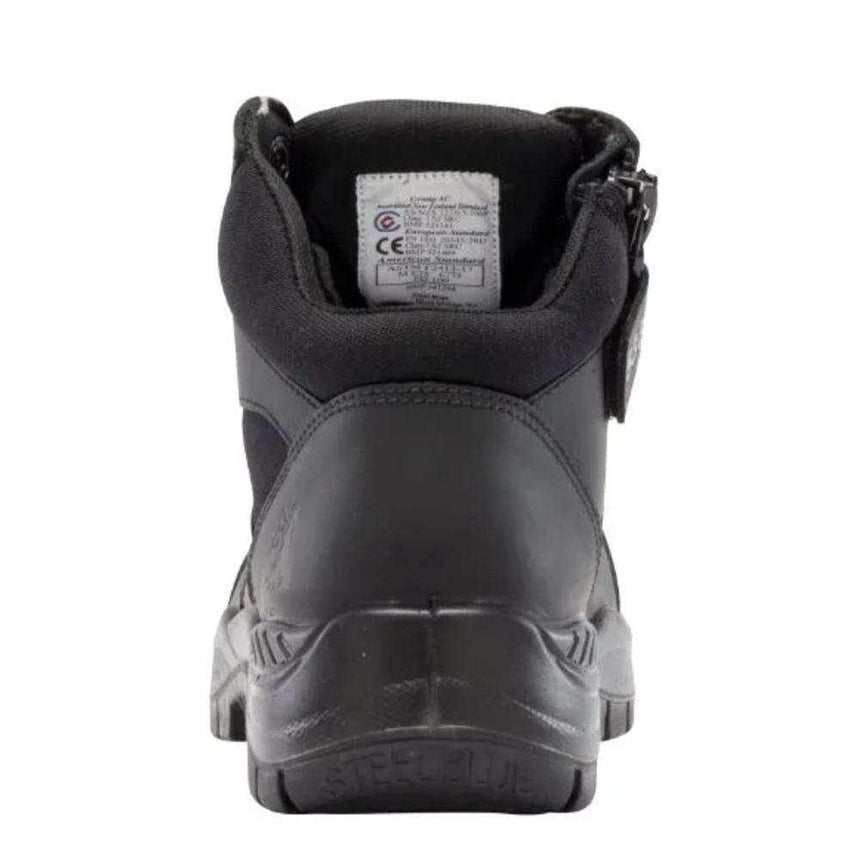 Parkes Zip: Composite Work Boots 317538 Zip Up Boots Steel Blue