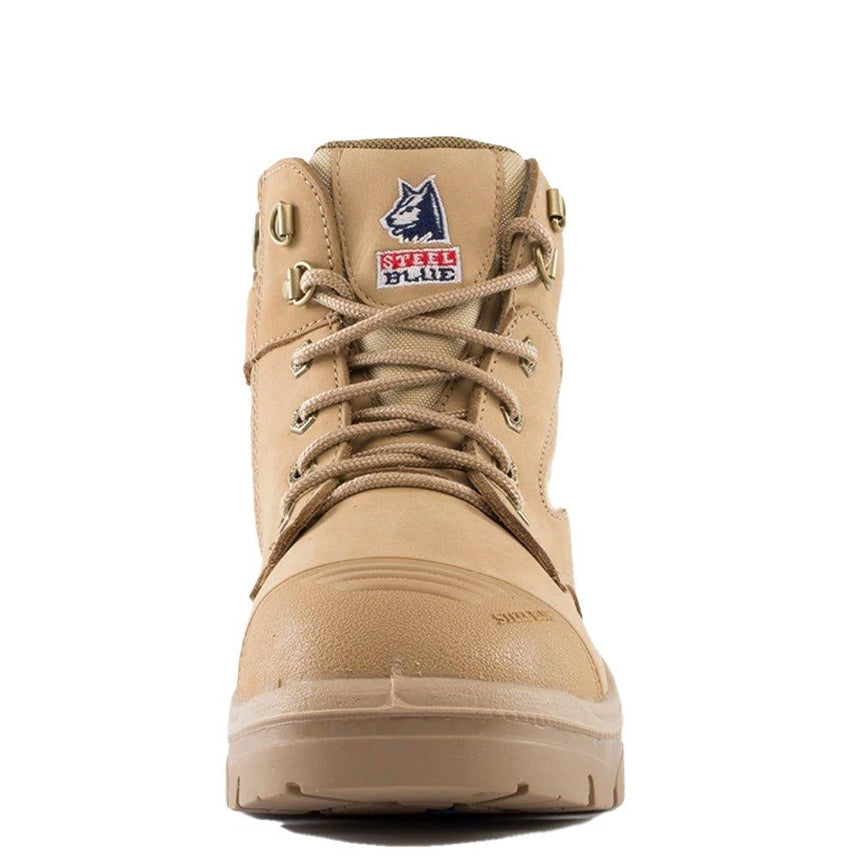 Parkes Zip: Scuff Cap Work Boots 312658 Zip Up Boots Steel Blue