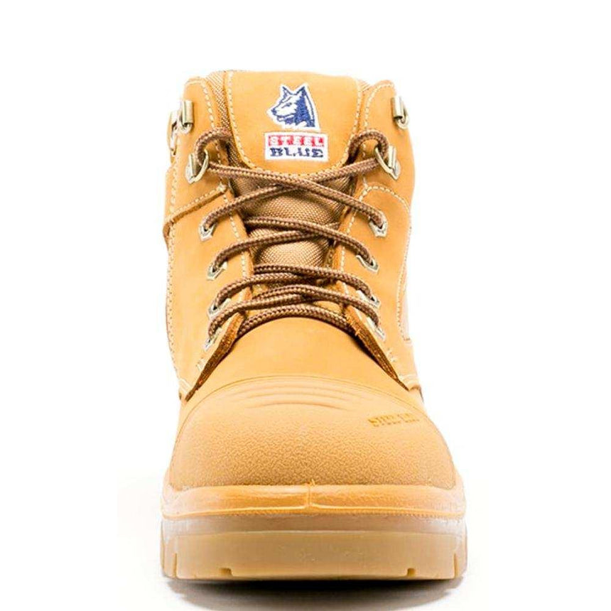 Parkes Zip: Scuff Cap Work Boots 312658 Zip Up Boots Steel Blue