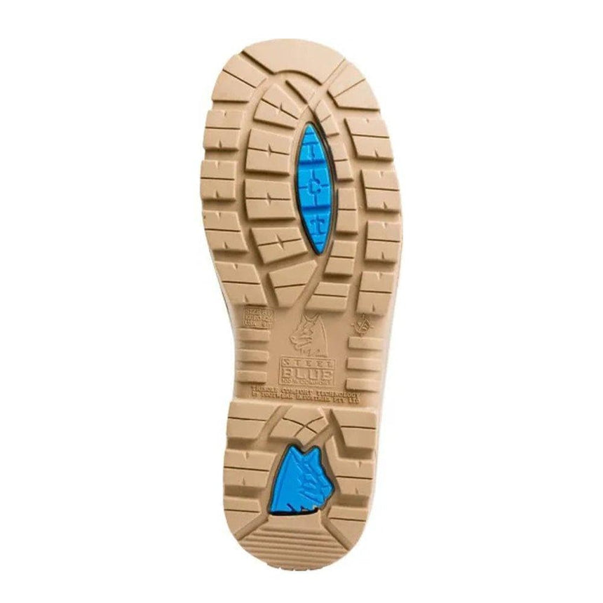 Parkes Zip: Scuff Cap Work Boots 312658 Zip Up Boots Steel Blue