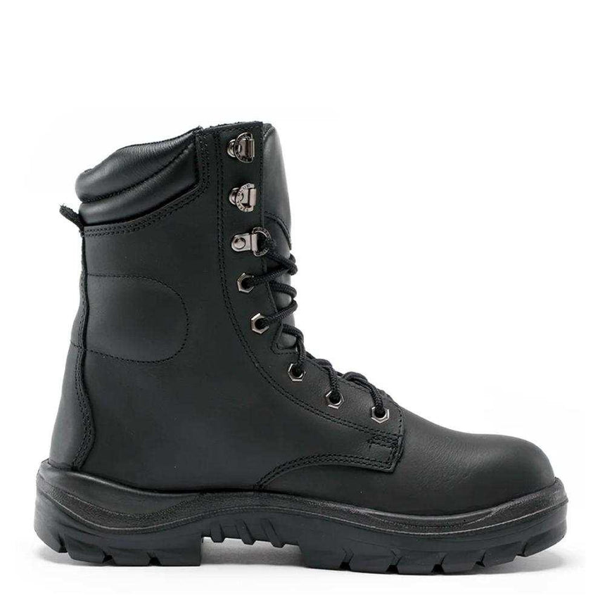 Portland High-Leg Boot 322104 Lace Up Steel Blue