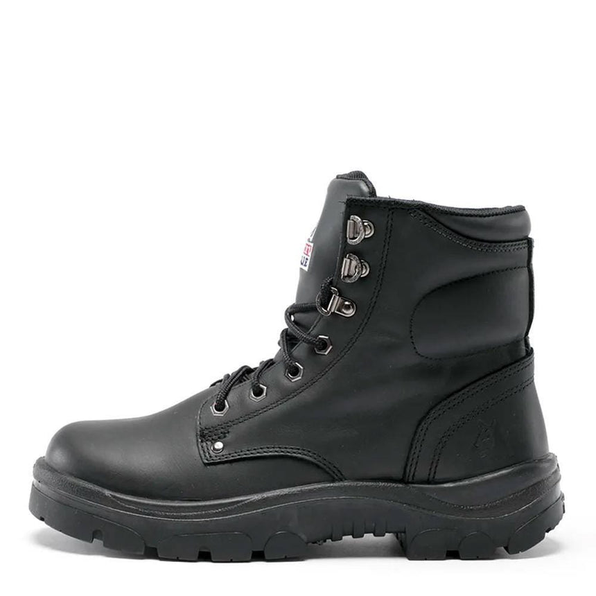 Black Southern Cross Zip® Work Boots 312661 Zip Up Boots Steel Blue