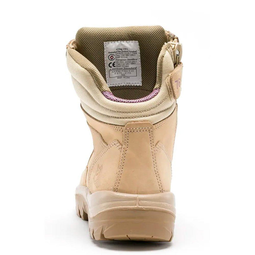 Southern Cross® Zip Ladies Boot 592761 Zip Up Boots Steel Blue