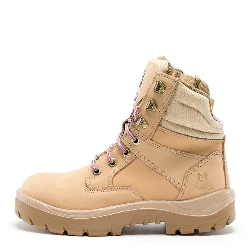 Southern Cross® Zip Ladies Boot 592761 Zip Up Boots Steel Blue