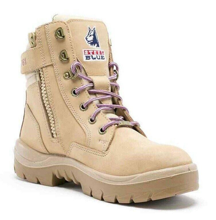 Southern Cross®Zip Ladies Boot 522761 Zip Up Boots Steel Blue