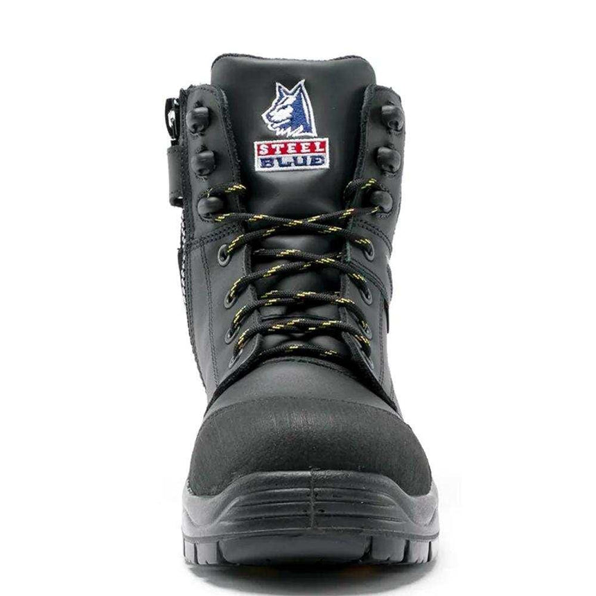 Torquay EH Work Boots 827539 Zip Up Boots Steel Blue