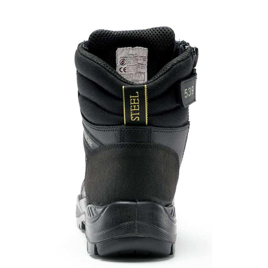 Torquay EH Work Boots 827539 Zip Up Boots Steel Blue