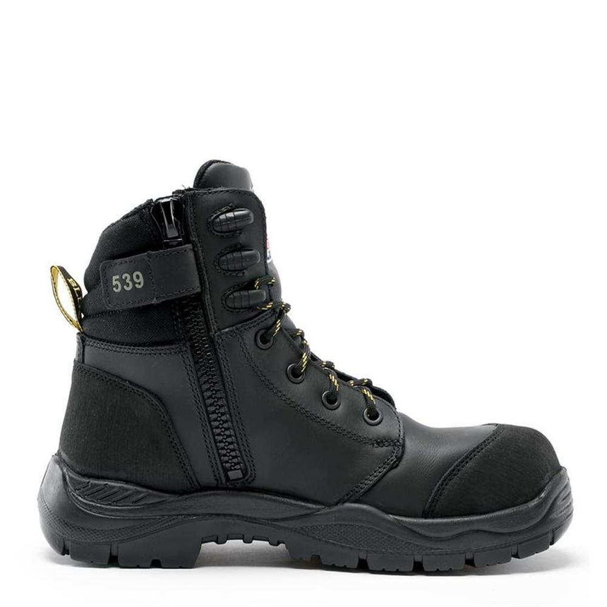 Torquay EH Work Boots 827539 Zip Up Boots Steel Blue