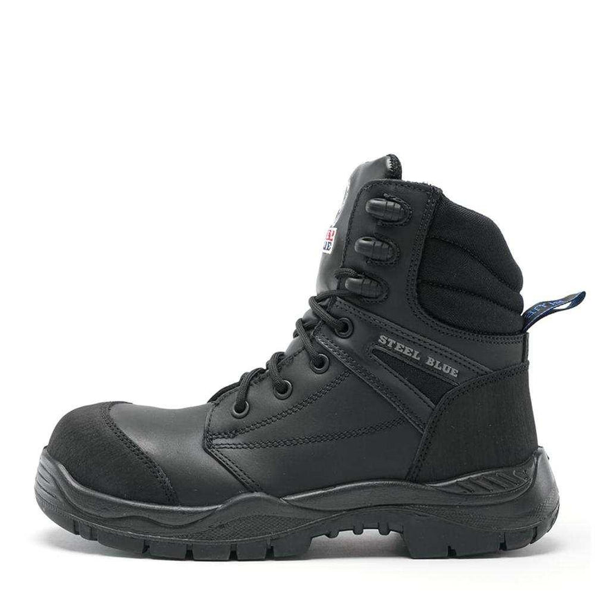 Torquay Work Boot 617539 Zip Up Boots Steel Blue