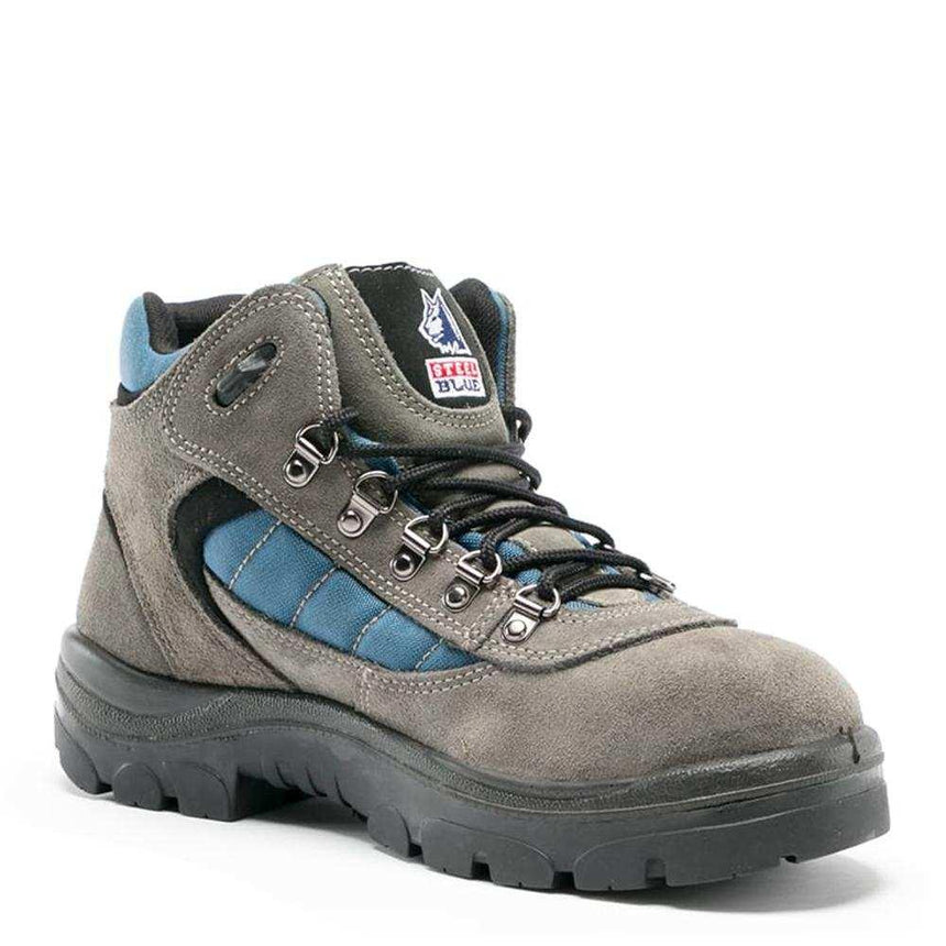 Wagga Safety Ankle Boots 312207 Lace Up Steel Blue
