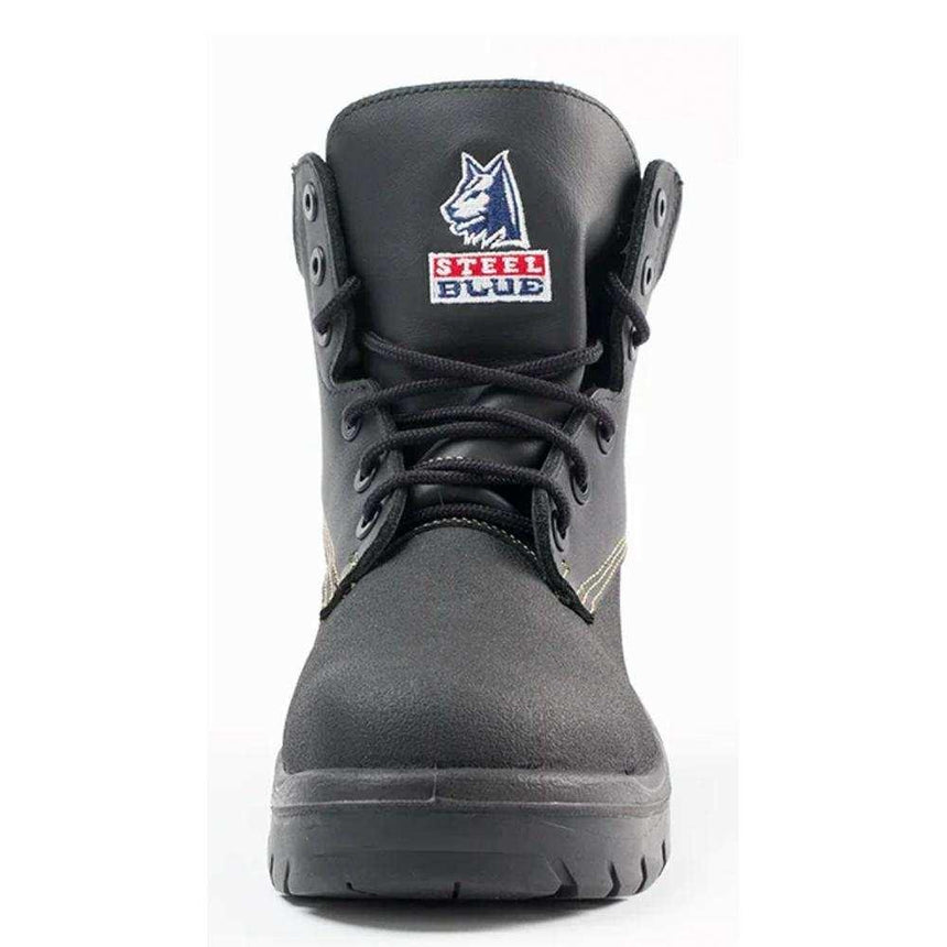 Warragul Work Boots 322309 Lace Up Steel Blue