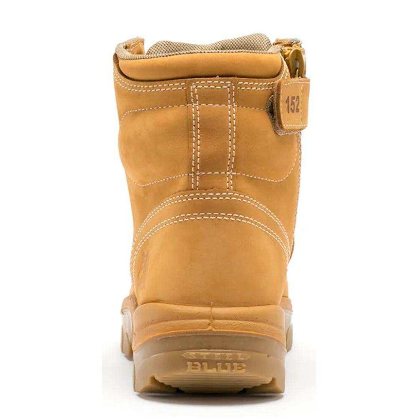 Wheat Argyle® Zip: TPU with Bump Cap 332152 Zip Up Boots Steel Blue