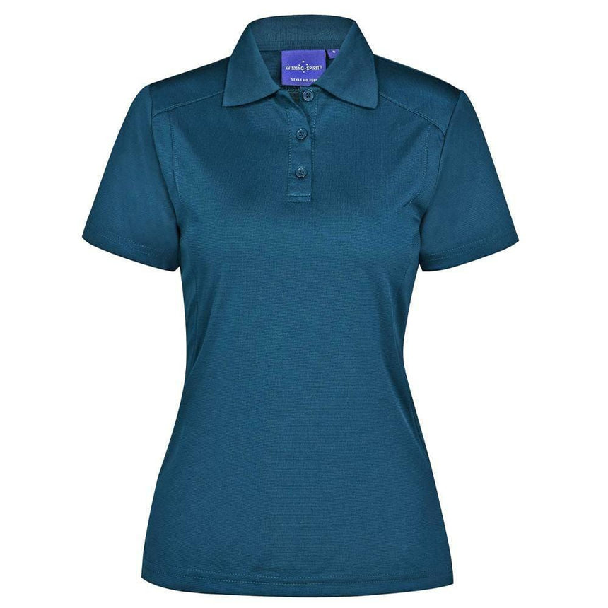 PS60 Lucky Bamboo Polo Ladies Polos Winning Spirit Blue 8
