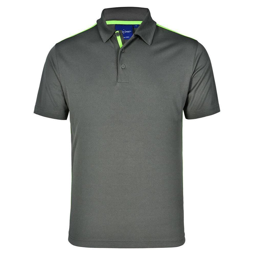 PS83K Staten Polo Shirt Kid's Polos Winning Spirit Ash.Lime 04K