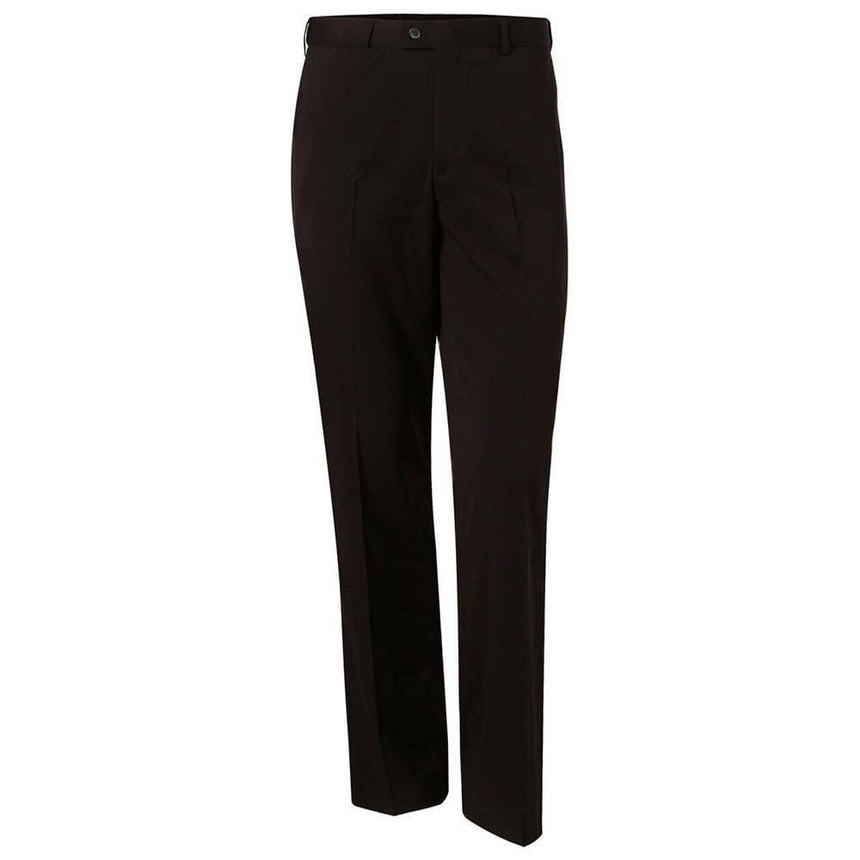 M9330 Men's Poly/Viscose Stretch Pants Flexi Waist Pants Winning Spirit Black 77
