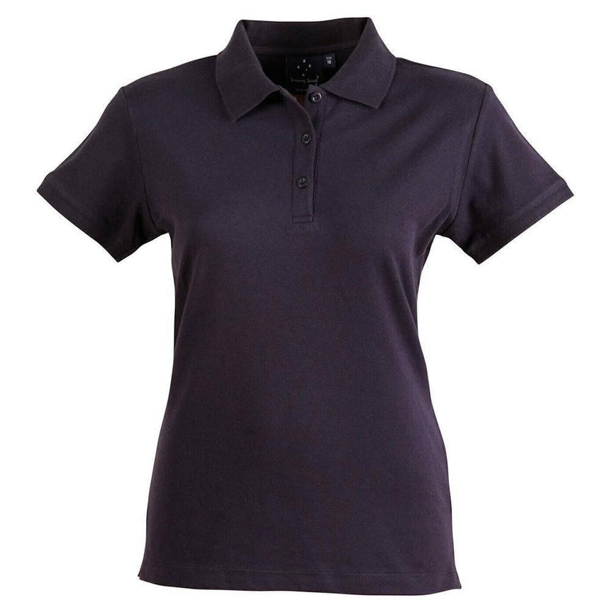 PS56 Darling Harbour Polo Ladies Polos Winning Spirit Black 8