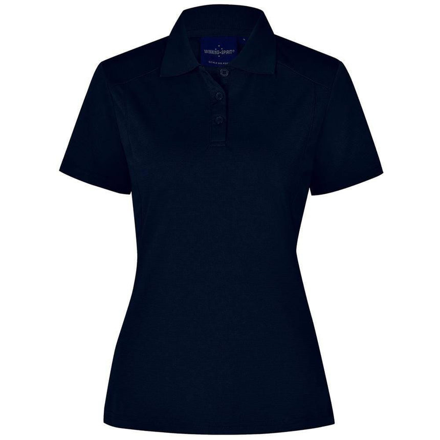 PS60 Lucky Bamboo Polo Ladies Polos Winning Spirit Black 8