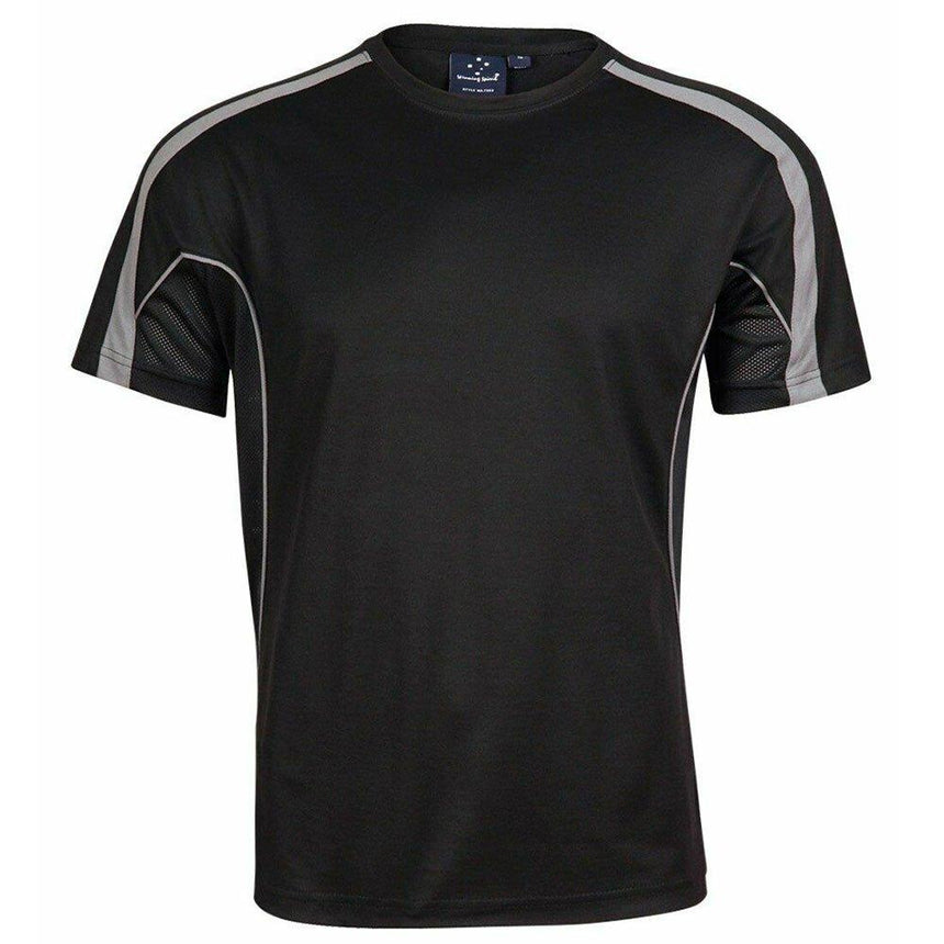 TS53K Legend Tee Shirt Kids T Shirts Winning Spirit Black.Ash 04K