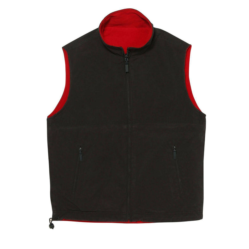 PF04A Mariner Vest - Unisex Vests Winning Spirit Black/Red XS