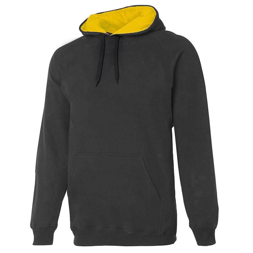 FL09 Passion Fleece Hoodie - Unisex Hoodies Winning Spirit Black/Gold XS