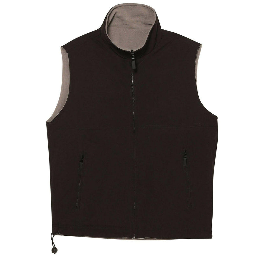 PF04A Mariner Vest - Unisex Vests Winning Spirit Black/Grey XS