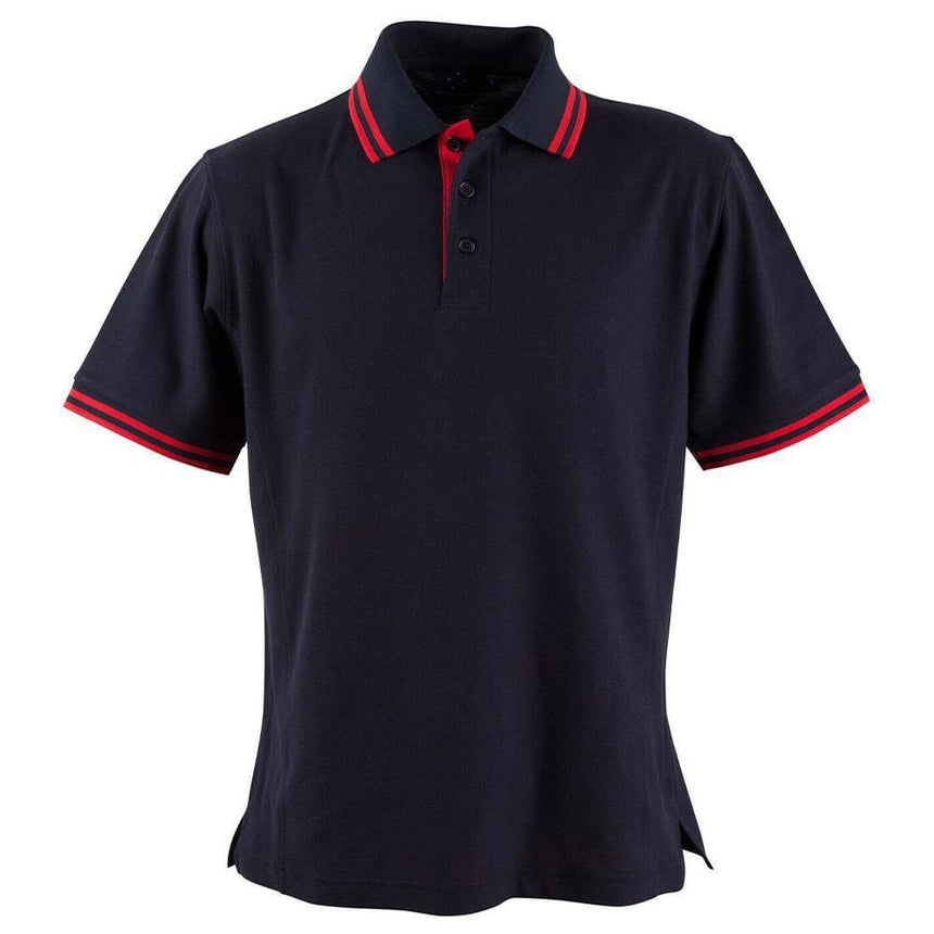 PS65K Grace Polo Kids Polos Winning Spirit Black.Red 06K