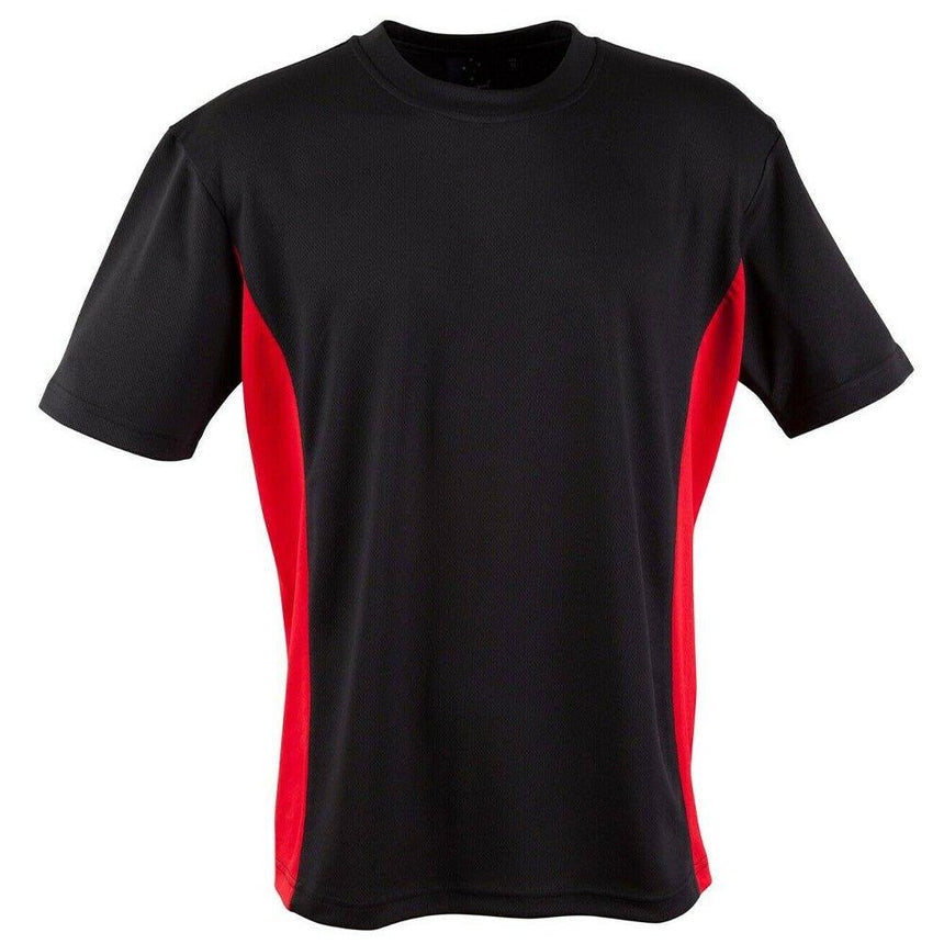 TS12K Teammate Tee Kids T Shirts Winning Spirit Black.Red 06K