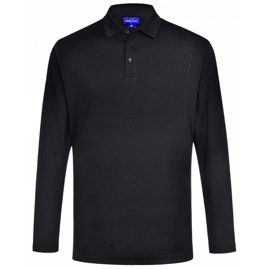 PS89 Lucky Bamboo Polo Men's Polos Winning Spirit Black S