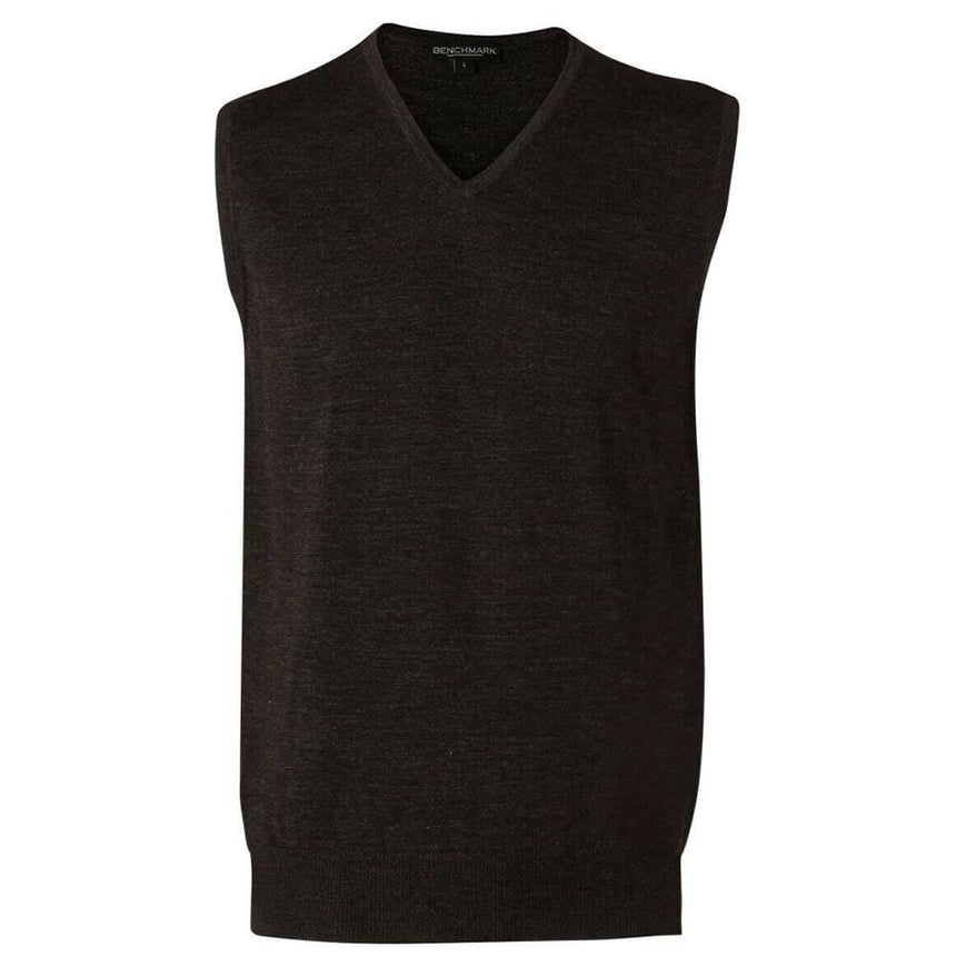 M9501 Men's V-Neck Vest Vests Winning Spirit Black S