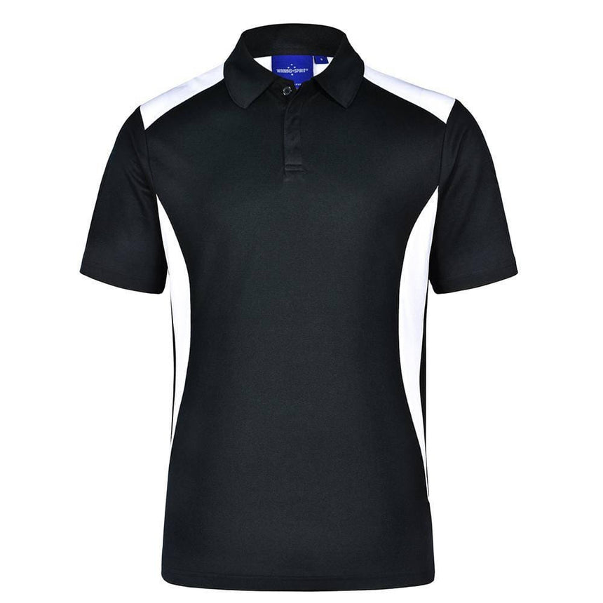 PS31K Winner Polo Kids Polos Winning Spirit Black.White 04K