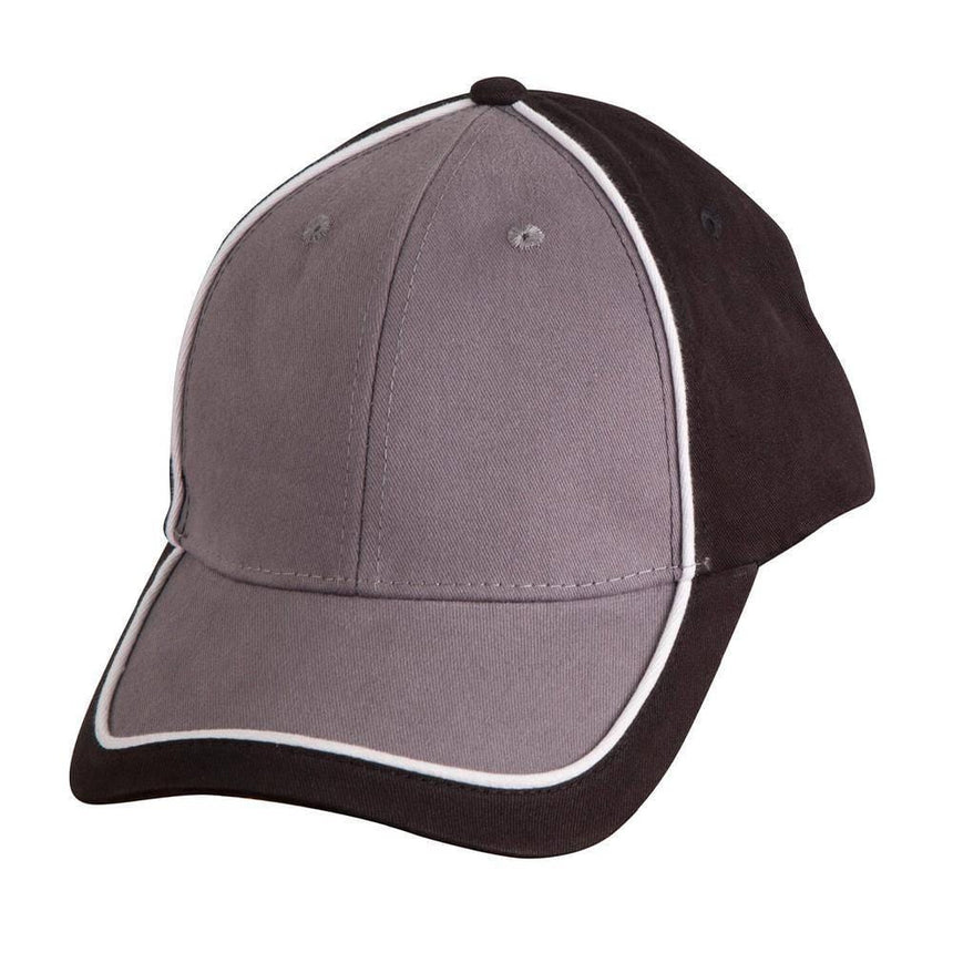 CH78 Arena Two Tone Cap Hats Winning Spirit Grey