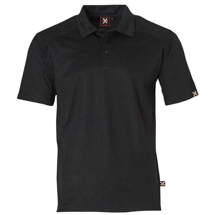 PS209 Unisex Short Sleeve TrueDry® Polo Polos Winning Spirit Black XXS