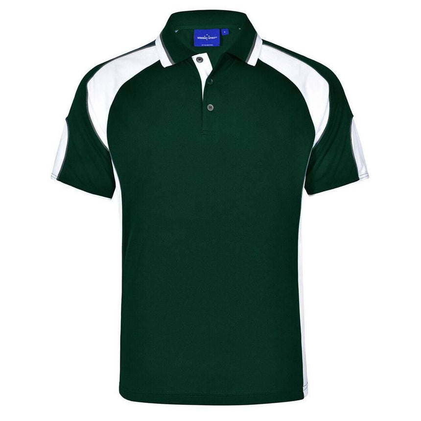 PS61K Alliance Polo Kids Polos Winning Spirit Bottle.White 06K