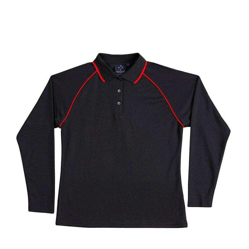 PS44 Champion Plus Ladies Long Sleeve Shirts Winning Spirit