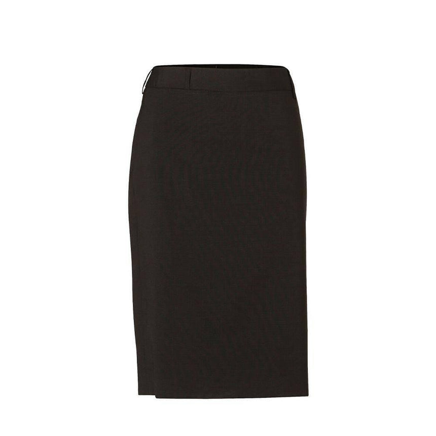 M9470 Women's Wool Blend Stretch Mid Length Lined Pencil Skirt Skirts Winning Spirit Charcoal 6