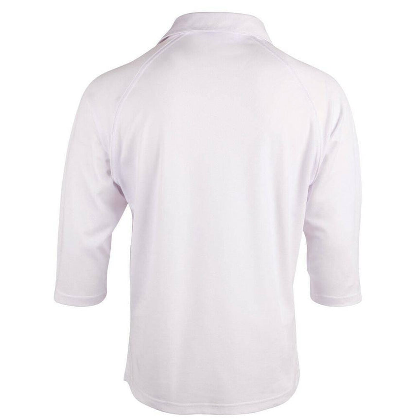 PS29Q Men's Cricket Polo 3/4 Sleeve Polos Winning Spirit