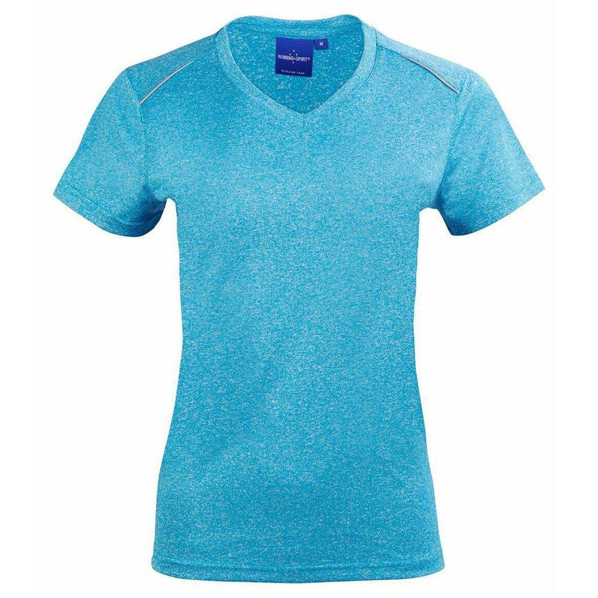 TS46 Harland Tee Ladies T Shirts Winning Spirit Cyan 6