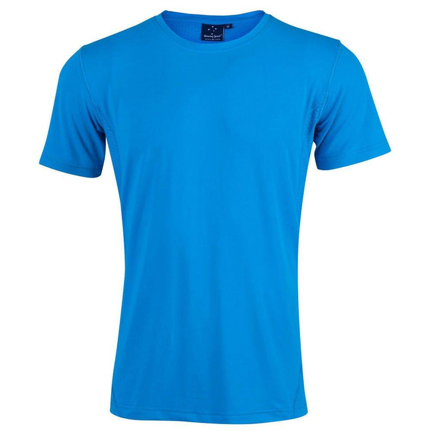 TS29 Rotator Tee Men's T Shirts Winning Spirit Cyan XS