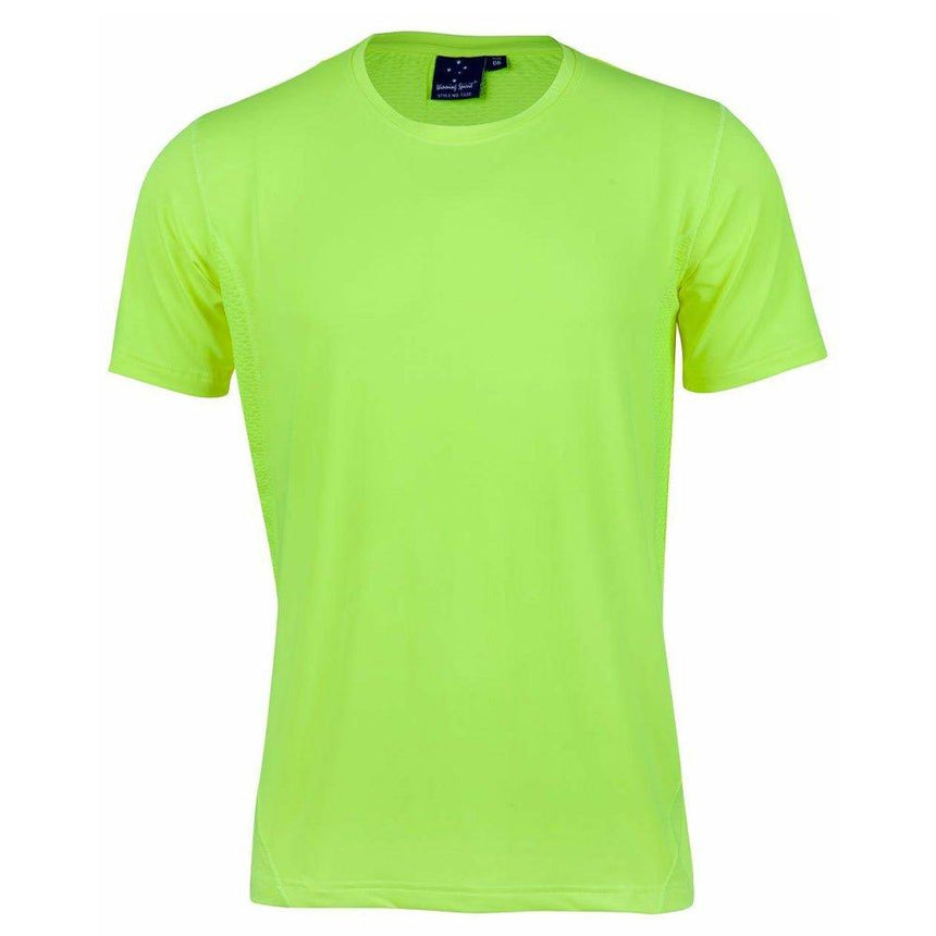 TS29 Rotator Tee Men's T Shirts Winning Spirit Fluoro Yellow XS