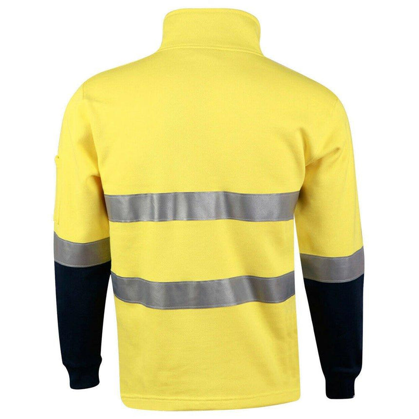 SW48 Hi-Vis Two Tone Cotton Fleece Sweat Sweaters Winning Spirit