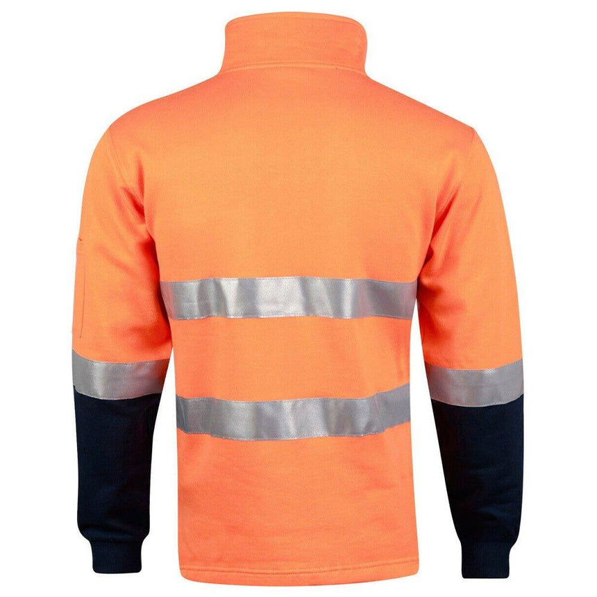 SW48 Hi-Vis Two Tone Cotton Fleece Sweat Sweaters Winning Spirit