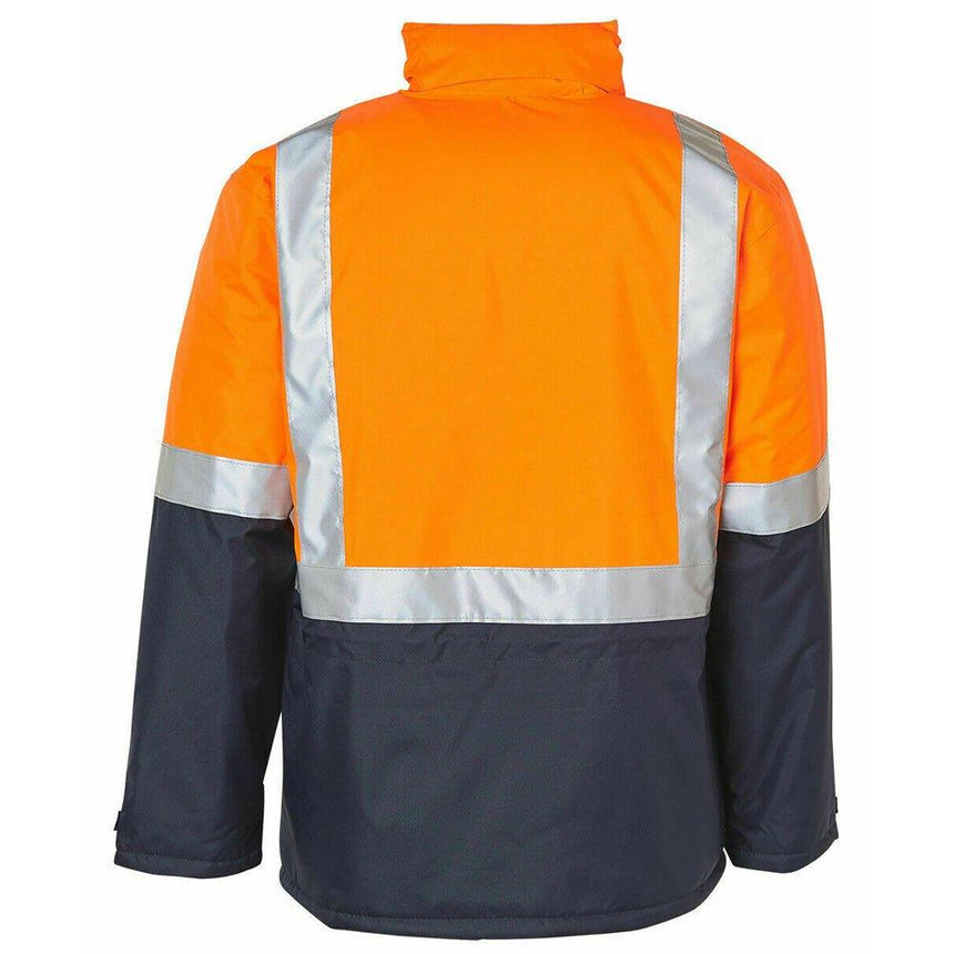 SW28A Hi-Vis Two Tone Rain Proof Jacket With Quilt Lining Jackets Winning Spirit