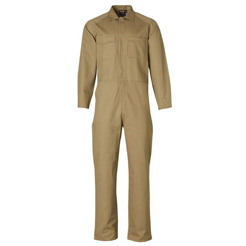 WA07 Men's Coverall Regular Size Overalls Winning Spirit Khaki 77R