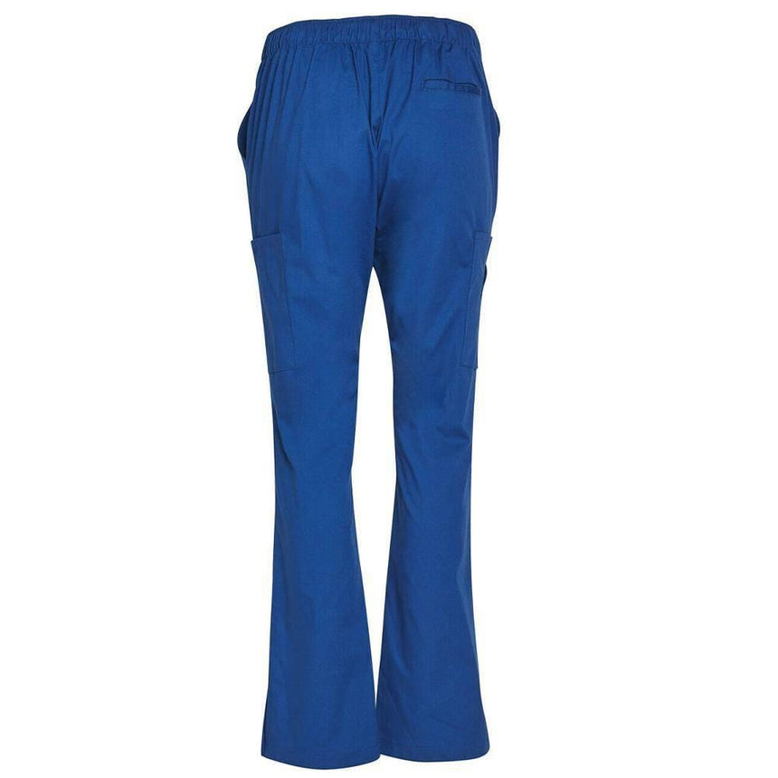 M9720 Ladies Semi-Elastic Waist Tie Solid Colour Scrub Pants Pants Winning Spirit