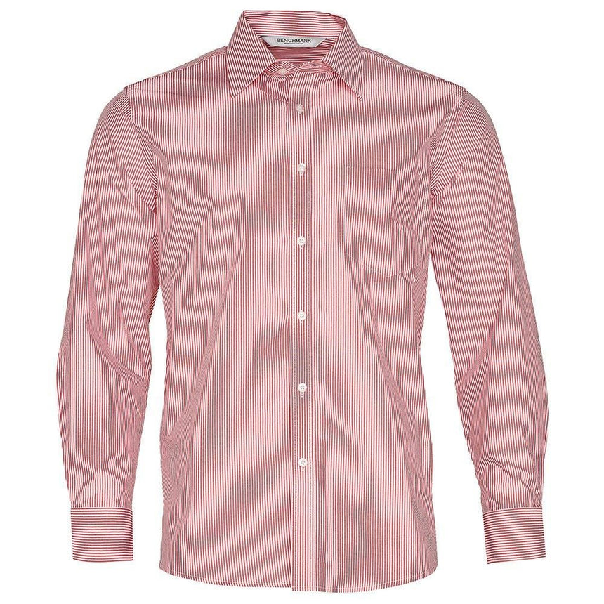 M7232 Men's Balance Stripe Long Sleeve Shirt Shirts Winning Spirit