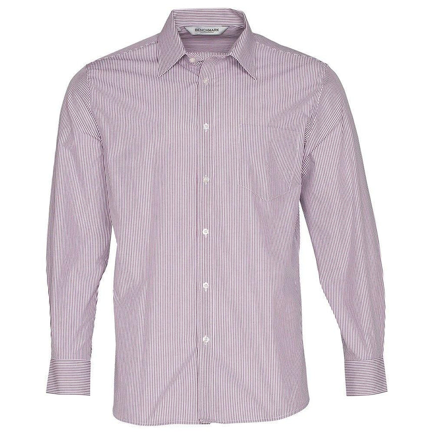 M7232 Men's Balance Stripe Long Sleeve Shirt Shirts Winning Spirit